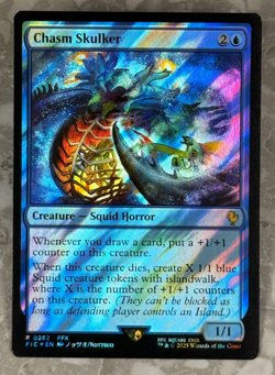 Chasm Skulker Surge Foil 262 R MTG Final Fantasy FIC NM X1 - Image 1