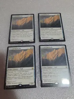Crystal barricade mtg Playset MAGIC THE GATHERING Foundations - Image 1