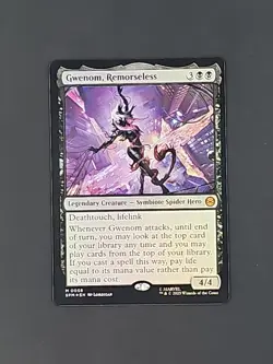 MTG ~ Gwenom, Remorseless ~ FOIL ~ Marvel's Spider-Man - Image 1
