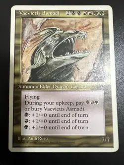 MtG Vaevictus Asmadi (Chronicles/Legends) Lightly Played - Image 1