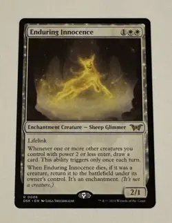 MTG Enduring Innocence - Duskmourn: House Of Horror LP - Image 1