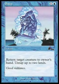 MTG English Snap NM Normal Urza's Legacy - Image 1