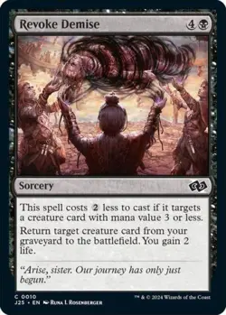 Revoke Demise - Near Mint MTG Foundations Jumpstart - Image 1