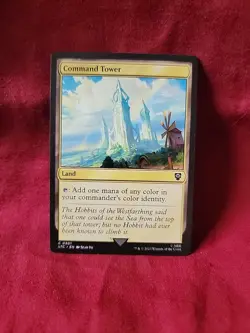 Command Tower 0301 Non Foil Common LOTR Commander MTG Near Mint - Image 1