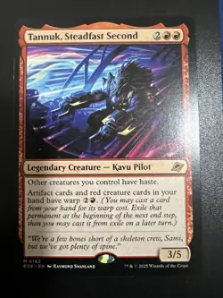 MTG Tannuk Steadfast Second Edge of Eternities Mythic Near Mint Regular - Image 1