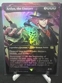 MTG Final Fantasy Ardyn, the Usurper (Borderless Foil) R 315 NM - Image 1
