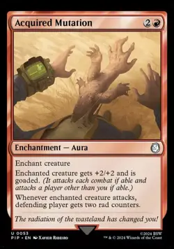 Acquired Mutation - 53 - PIP - NM - MTG Magic the Gathering - Image 1