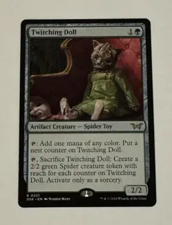 MtG Twitching Doll - Duskmourn: House Of Horror LP - Image 1