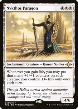 Nykthos Paragon Modern Horizons 2 Magic MTG Enchantment Creature CARD 1x (022) - Image 1