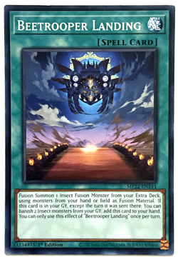 YuGiOh! - Beetrooper Landing - MP22-EN241 - 1st Edition - Common - Image 1