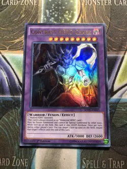 *** CONTRAST HERO CHAOS *** ULTRA RARE SDHS-EN041 1ST EDITION YUGIOH! - Image 1