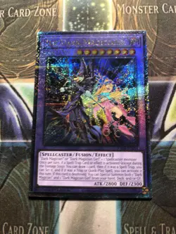 *** THE DARK MAGICIANS *** QUARTER CENTURY SECRET RA04-EN054 QCR YUGIOH! - Image 1