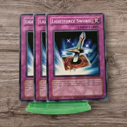 3x Lightforce Sword RP02-EN003 Retro Pack 2 Unlimited NM Yugioh - Image 1