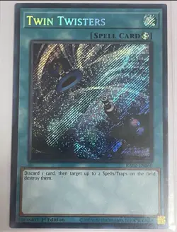 Twin Twisters (RA02-EN060): Secret Rare - 1st Edition - Mint. YuGiOh - Image 1