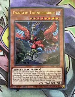 GFTP-EN090 Danger! Thunderbird Ultra Rare 1st Edition NM Yugioh Card - Image 2