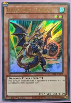 YuGiOh Dragunity Phalanx Ultra Rare 1st Edition GFTP-EN073 NM - Image 1