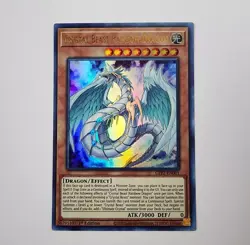 🔥 Yugioh Crystal Beast Rainbow Dragon GFP2-EN001 ULTRA RARE NEAR MINT 1ST ED - Image 1