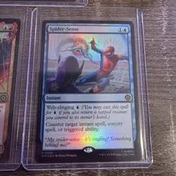 Lot of 7 Magic The Gathering 2025 Pre Release Spider-Man Promo Cards Near Mint - Image 5