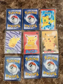 Pikachu cards lot of 9 vintage/ modern cards - Image 3