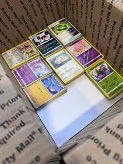 🔥 17lbs 4200+ UNSEARCHED Pokemon Bulk Lot! Some Holos & Vintage Cards LP/NM ✨ - Image 3