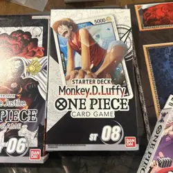 One Piece Card Game Starter Decks ST-05 ST-06 ST-08 And ST-09 Sealed - Image 5