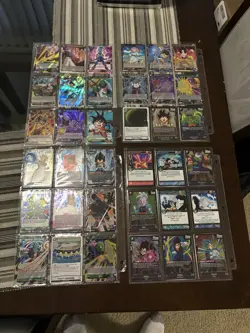 Lot Of Dragon Ball, Super Rare Cards, Uncommon Cards, Holo. - Image 1