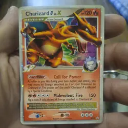 Pokemon TCG Charizard G LV.X DP45 Holo Promo Card LP Condition - Image 1