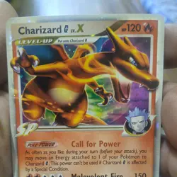 Pokemon TCG Charizard G LV.X DP45 Holo Promo Card LP Condition - Image 2