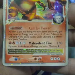 Pokemon TCG Charizard G LV.X DP45 Holo Promo Card LP Condition - Image 3