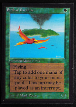 Birds of Paradise Magic Card International Collectors' Edition ICE MTG - Image 1