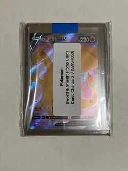 Lot Of 5 Pokemon Card Charizard V Promo Holo SWSH050 Champions Path - Image 5