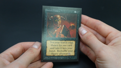Demonic Tutor Magic Card International Collectors' Edition ICE MTG - Image 2