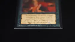 Demonic Tutor Magic Card International Collectors' Edition ICE MTG - Image 5