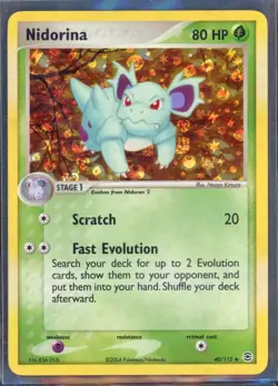 Pokemon Cards - Nidorina 40/112 - Fire Red Leaf Green - eBay Live Sun 5th 6:30pm - Image 1
