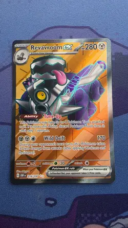 Pokemon TCG Revaroom EX Full Art SV03 Obsidian Flames Card 216/197 - Image 1