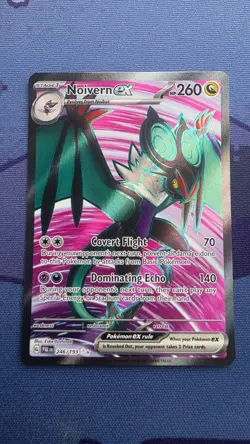 Pokemon Noivern EX TCG Full Art Ultra Rare Card SV Paldea Evolved 246/193 - Image 1