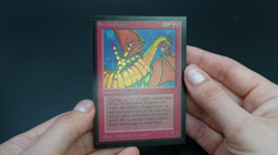 Shivan Dragon Magic Card International Collectors' Edition ICE MTG - Image 2