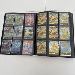 Pokemon TCG Binder - 360 Cards/ V/ Vmax/Vintage Cards (Mint/Moderate Condition) - Image 4