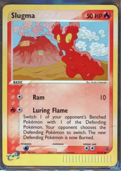 Pokemon Cards - Slugma 72/97 - Ex Dragon - eBay Live Sun 5th 6:30pm - Image 1
