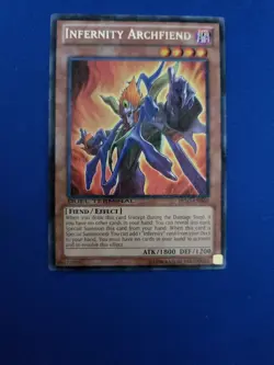 1x Infernity Archfiend - DT07-EN060 - Duel Terminal Rare YUGIOH CARD NM VLP - Image 1