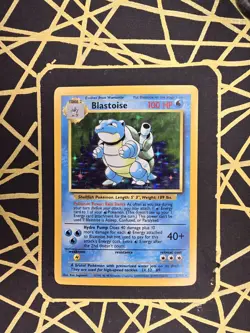 🔥 Blastoise 2/102 🔥 Original Holo Rare Base Set Pokemon Card WOTC TCG 1999 - Image 1