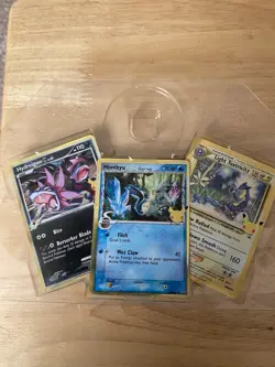 Pokemon Celebrations 25th Promo Cards Toxtricity Mimikyu Hydreigon - Image 1