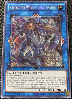 Ningirsu the World Chalice Warrior MP18-EN068 2018 Mega-Tins - Yugioh Card - Image 1