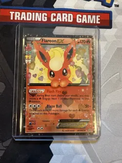 Pokemon TCG Flareon EX Ultra Rare Card Radiant Collection - Image 1