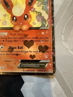 Pokemon TCG Flareon EX Ultra Rare Card Radiant Collection - Image 4