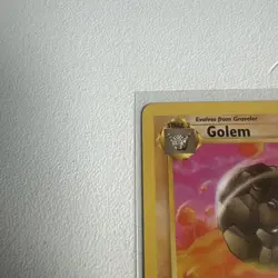 Golem 36/62 1st Edition Fossil Uncommon Pokemon Card WOTC Vintage Pokemon - Image 3