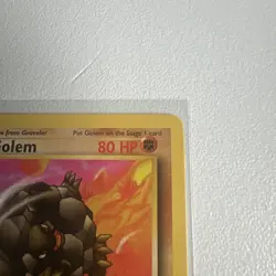 Golem 36/62 1st Edition Fossil Uncommon Pokemon Card WOTC Vintage Pokemon - Image 4