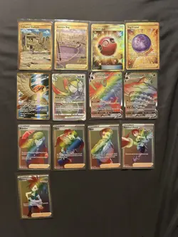 Pokemon Secret Rare Card Lot - Image 1
