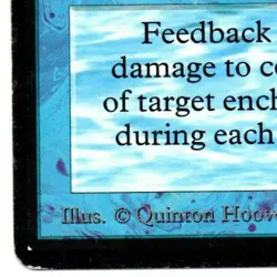 FEEDBACK / DESCARGA ASTRAL - BETA EDITION 1993 MAGIC THE GATHERING MTG - Image 3