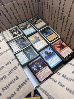 🧙17lbs+ 4200+ UNSEARCHED Magic The Gathering Bulk Lot LP/NM w/ Rares & Foils‼ - Image 4
